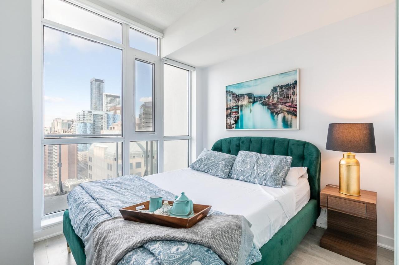 Luxury 2 Bedroom In The Heart Of Entertainment District - City Skyline View & Balcony Toronto Eksteriør billede