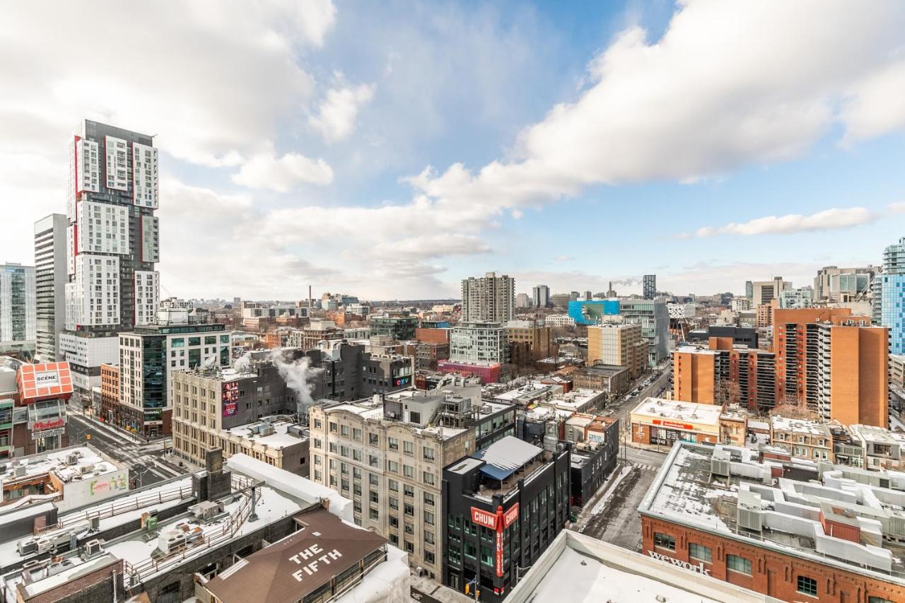 Luxury 2 Bedroom In The Heart Of Entertainment District - City Skyline View & Balcony Toronto Eksteriør billede