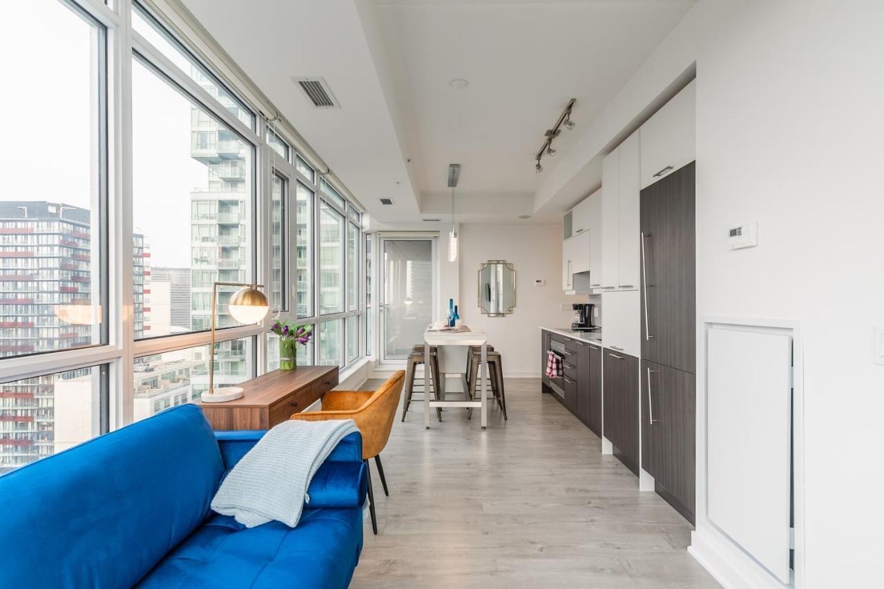 Luxury 2 Bedroom In The Heart Of Entertainment District - City Skyline View & Balcony Toronto Eksteriør billede